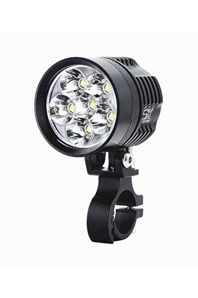 NO BRAND Proiector de lucru cu halogen și LED CREE L6X pentru motocicletă și ATV
