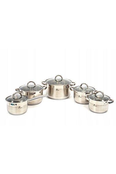 NO BRAND Set de vase de gătit BERG-MIX BM-5001 (12 piese)