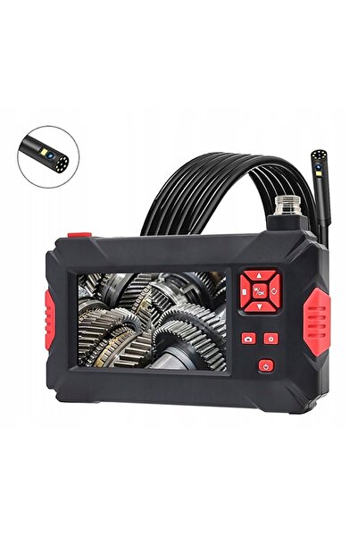 NO BRAND Cameră de inspecție endoscop P30 8mm 2600mAh 4,3″ DUAL 2x FULL HD 10...