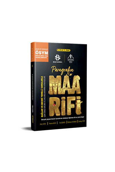 Bilgi Sarmal Yayınları Bilgi Sarmal 9. 10. ve 11. Sınıf Paragrafın Maarifi So...