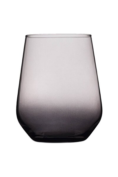 OEM Pahar din Sticla Neagra Mat Smoke 435ml - Pahare, Bucatarie