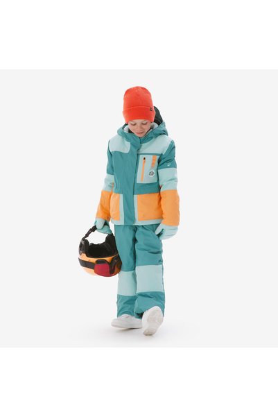 Decathlon Quechua Çocuk Kayak Montu - 5/9 Yaş - Mavi - 500 Play