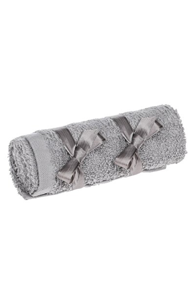 OEM Prosop din Bumbac Gri 50x30cm - Prosoape Maini, Organizare-Curatare Casa