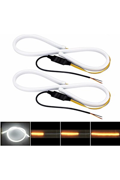 BDS LUMINI DE ZI CU LED (DRL) - BANDĂ LED FLEXIBILĂ CU SEMNALIZARE DINAMICĂ 30cm
