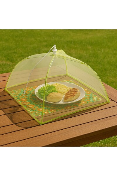 OEM Plasa de Protectie Pliabila Verde pentru Alimente 31x31x18cm