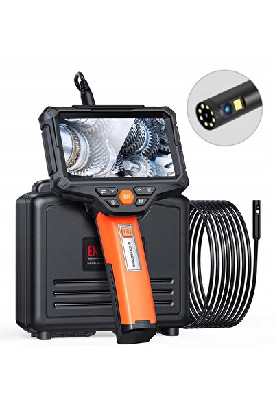 NO BRAND Cameră endoscop de inspecție INSKAM G51 4400mAh 2x FULL HD DUAL 5.5m...