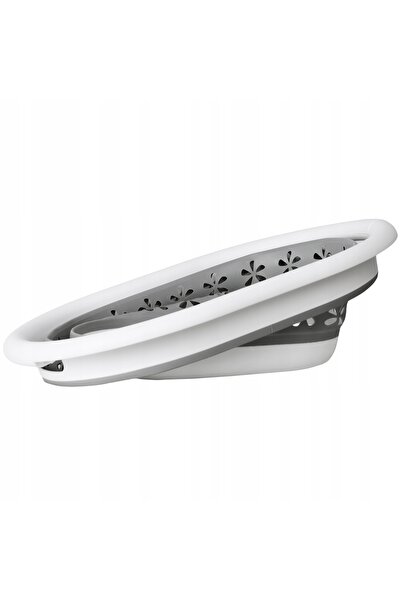 Gockowiak Lighean pliabil oval OVAL 50 x 37 cm alb-gri 25L COMPACT