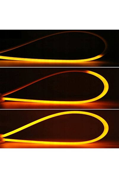 BDS LUMINI DE ZI CU LED (DRL) - BANDĂ LED FLEXIBILĂ CU SEMNALIZARE DYNAMICĂ 45cm