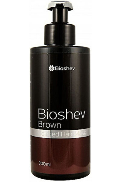 Bioshev Καφέ μάσκα μαλλιών 300ml
