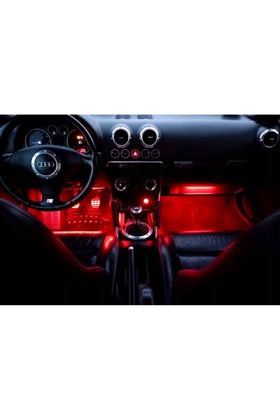 Aqualed ILUMINATIE INTERIOARĂ AUTO BANDĂ ALUMINIU 3M LED RGB 6x12