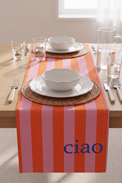 Rivaİstanbul Ciao Printed Runner 40X140 cm