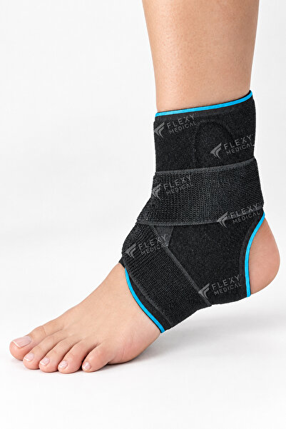 Flexy Medical Malleol Destekli Ayak Bilekliği Ortopedik Koruyucu Günlük Kulla...