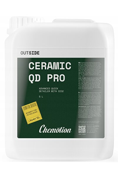 Chemotion Ceramic QD Pro 5L Detailer rapid ceramic SiO adaugă strălucire vops...