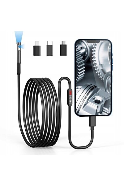 Inskam Cameră de inspecție endoscop DUALĂ 2x FULLHD W300 WIFI APP ANDROID IOS...