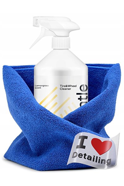 Cleantle CURĂȚITOR ANVELOPE 1L + SET PERIE PENTRU ANVELOPE SPĂLARE CURĂȚARE A...