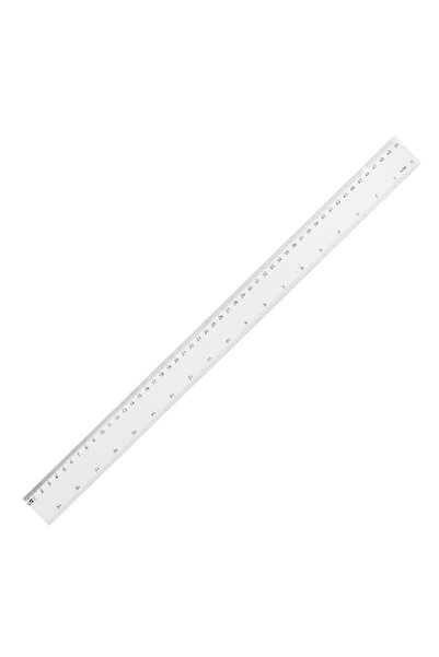 OEM Rigla Transparenta 50cm - Little President - Rigle Clasice, Produse Scoala