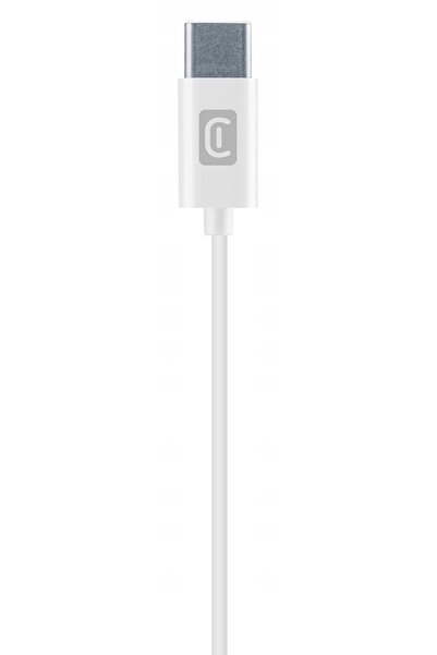 Cellularline Căști in-ear Capsule USB-C albe