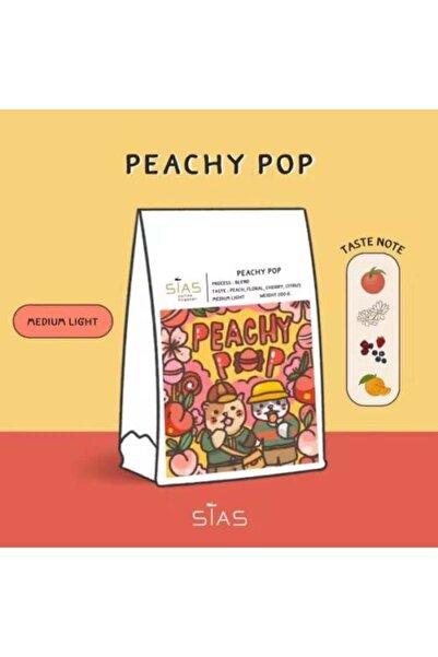 Coffee Peachy Pop