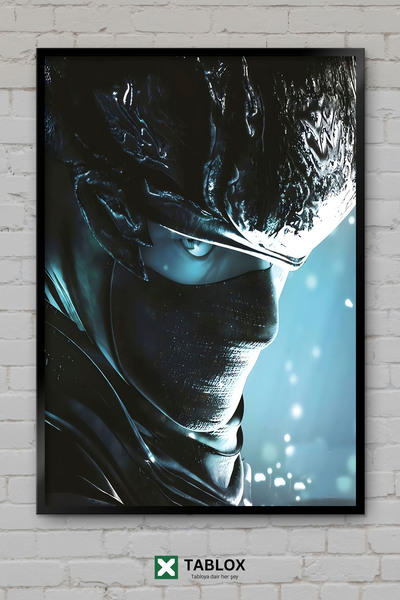 TABLOX Poster pentru joc Ninja Gaiden Action Warrior, cu aspect decorativ, pi...