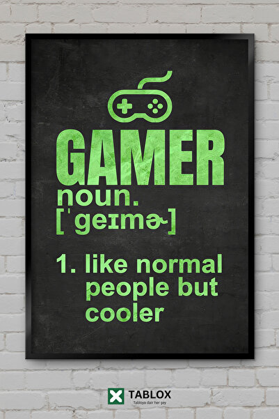 TABLOX Αστεία Ορισμοί για τους Gamers Αστεία Ορισμοί για τους Παίκτες Αφίσα E...