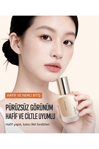 UODO Nemlendirici Hafif Yapılı Likit Fondöten-30ml