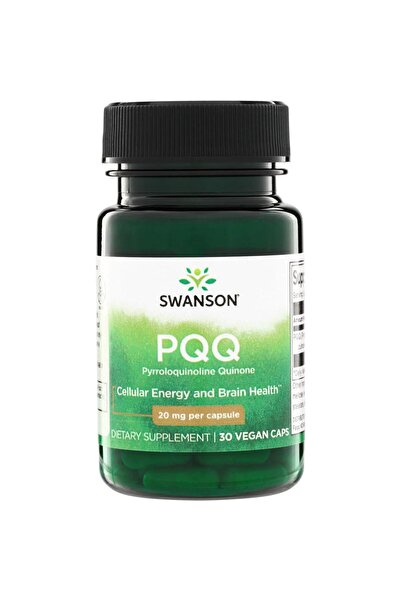 PQQ Pyrroloquinoline Quinone 20 mg 30 Vegan Kapsül