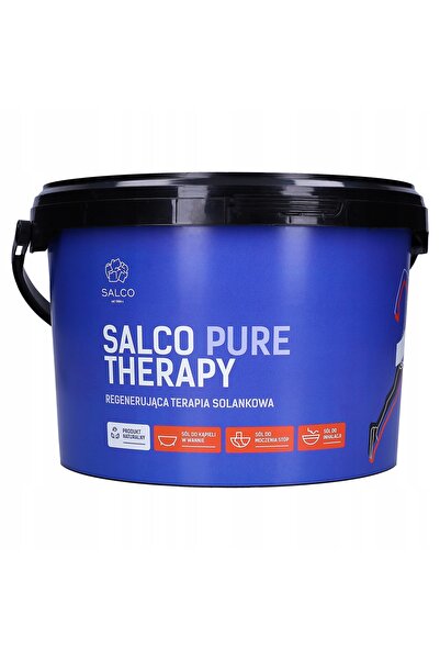 Salco Set de săruri Pure Therapy 4kg sare de baie regenerantă