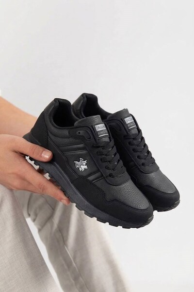 AlbiShoes Erkek Kaymaz Taban Kışlık Mevsimlik Cilt Sneaker Rahat Taban Günlük Erkek Spor Ayakkabı