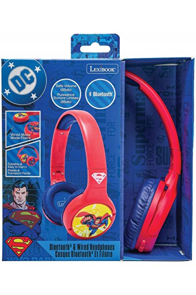 LEXIBOOK Căști de jucărie Superman HPBT010SU