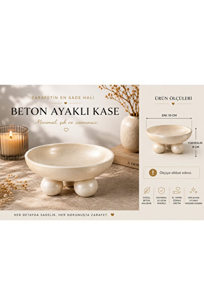 By Şirin Candle İnci Beyaz Sedefli MİNİMAL anahtarlık ve ya Kase ÜRÜN minimal...
