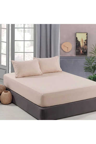 ROYAM Double Elastic Fitted Sheet Set 160 X 200