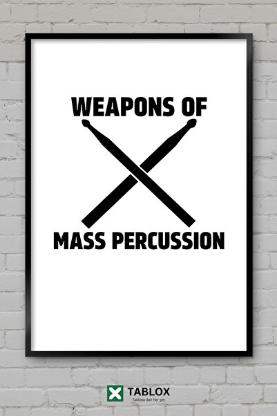 TABLOX Weapons of Mass Percussion Percussion Instruments Music Espri Frame Ap...