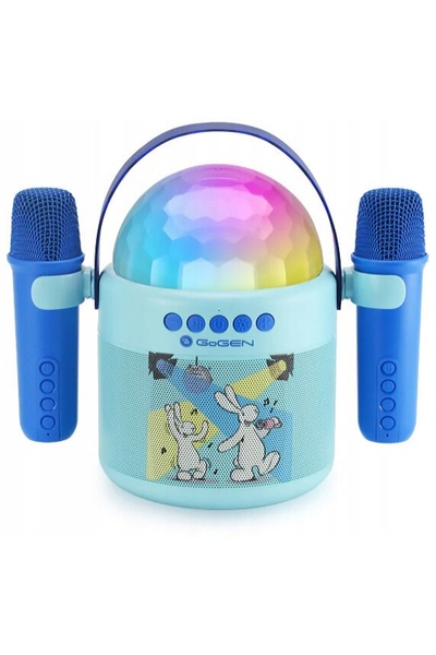 Gogen Boxă portabilă Bob Disco pentru copii, albastră