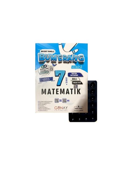 Günay Yayınları BUMERANG 7.SINIF MATEMATİK ETKİNLİKLİ-YENİ BASKI-VANTUZ HEDİYE