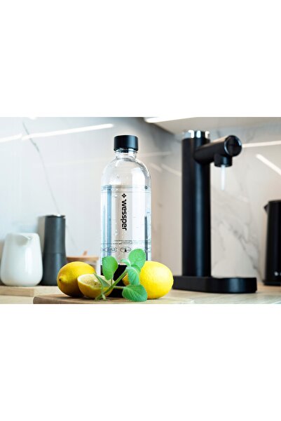 Wessper Sodamaker S1 sticlă de 0.8l pentru băuturi carbogazoase - 2 bucăți, n...