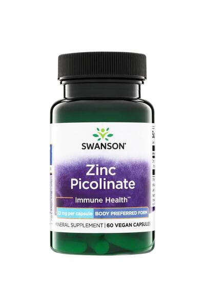 Zinc Picolinate 22 mg 60 Vegan Kapsül
