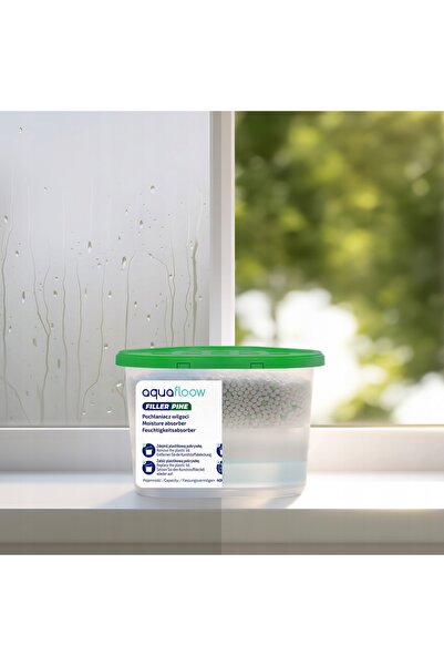 Aquafloow Absorbant de umiditate pentru baie, cu aromă de pin, 12 bucăți