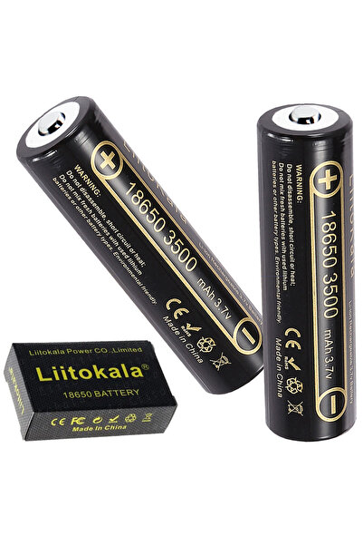 liitokala Pachete de baterii 18650 3500 mAh LII-35A-JT (2 buc.)