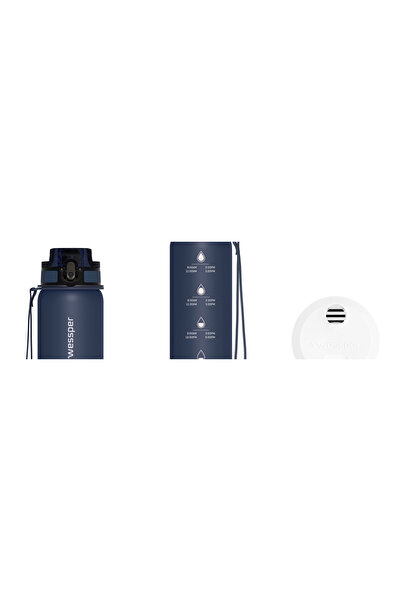 Wessper Sticlă de apă B4 0.5L |   Sticlă sport cu filtru din Tritan + filtru