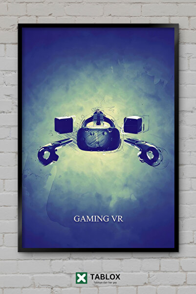 TABLOX Gaming Vr Εικονική Πραγματικότητα Πλαίσιο αφίσας για παίκτες εικονικής...