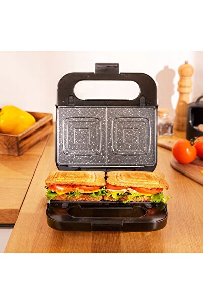CECOTEC GOFROWNICA Rock'nToast Prăjitor de sandvișuri 4-în-1 1000W