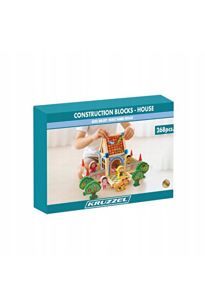 KRUZZEL Blocuri de construcție - casă 268el. 26452