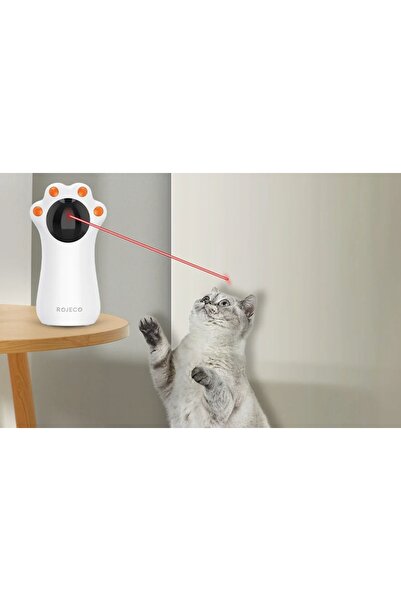 ROJECO Pointer laser LED inteligent pentru distracție pisicii și câinilor Rwj...