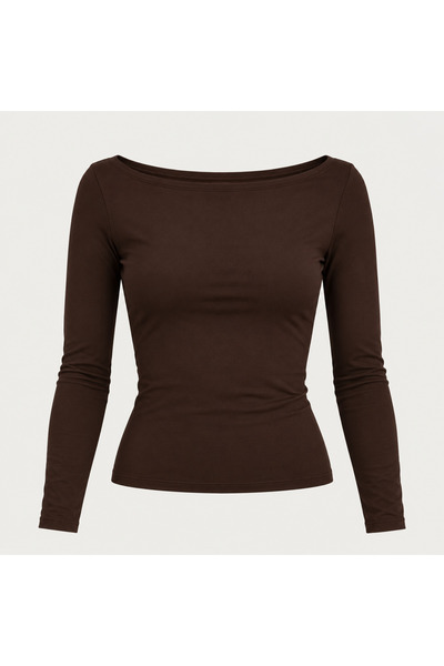 Kadın Kayık Yaka Body