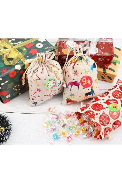 Artnico CALENDAR DE ADVENT PENTRU FETE, GENȚI DIY, CADOURI DE SĂBĂTORI DE AGĂȚAT