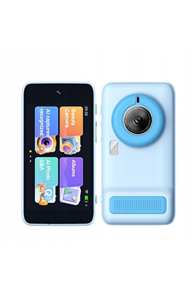 NO BRAND Cameră digitală 5MP AI EDUCATIONALĂ Android TOUCH IPS BLUE CIRON X1