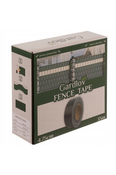 ISO TRADE Bandă de gardă 4,75cmx35m 450g antracit 23910