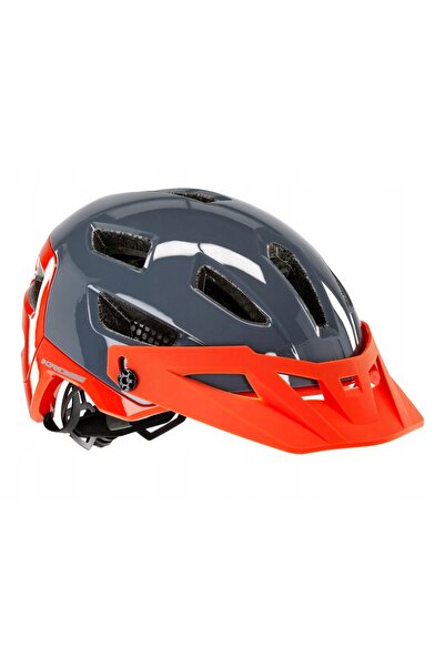 KROSS Cască de ciclism ventilată Adventure PRO L 58-61cm MTB Otwoey Portocalie
