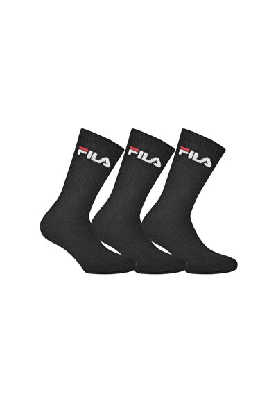 Fila Αθλητικές Κάλτσες Unisex F9505 Μαύρες 3 τεμάχια