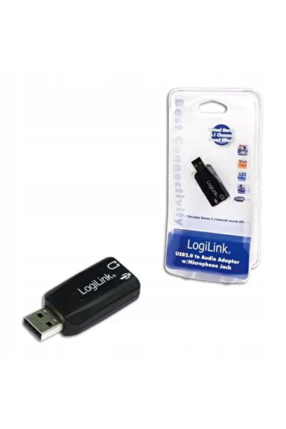 LogiLink Placă de sunet USB cu efect sonor 3D virtual